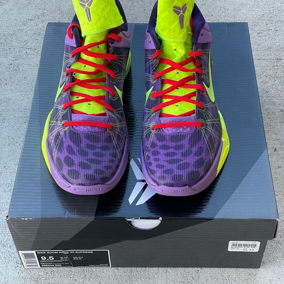 Nike Kobe 7 VII Cheetah Christmas size 9.5. - Picture 4 of 4